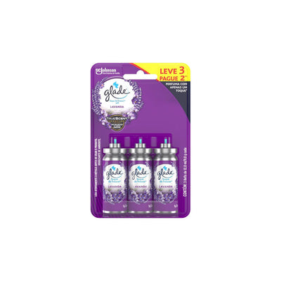 Glade Aromatizador de Ambiente Refil Lavanda 12ml Leve 3 e pague 02