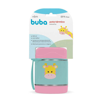 Pote Térmico Animal Fun Girafinha - Buba