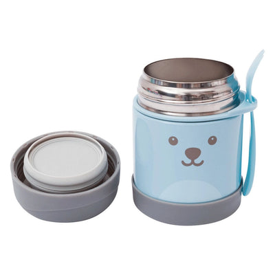 Pote Térmico 320ml Com Talher Gumy Azul -  Buba