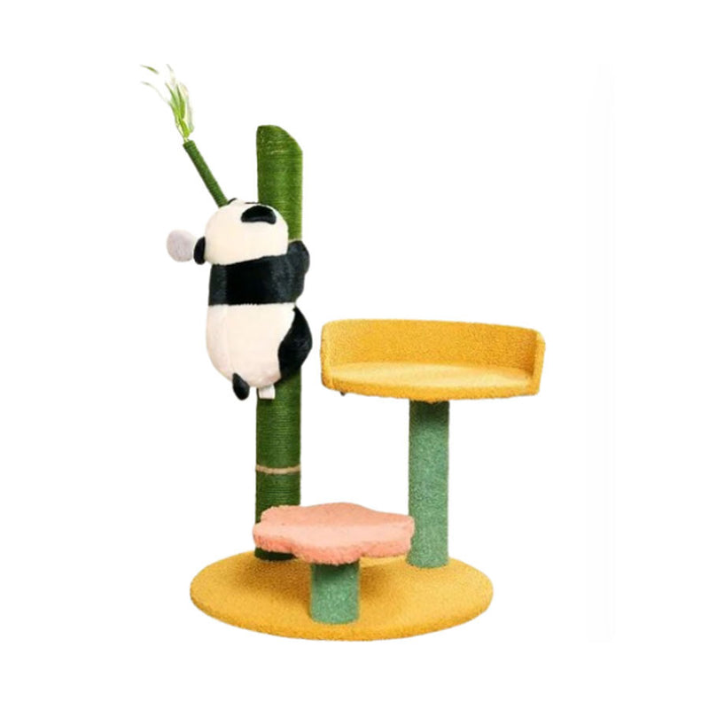 Arranhador de Gato Com Urso Panda