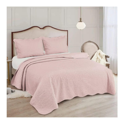 Colcha Marrocos Solteiro 160X230 - Rose