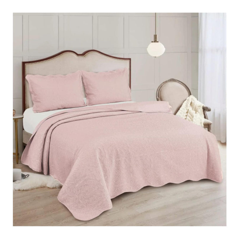 Colcha Marrocos Solteiro 160X230 - Rose
