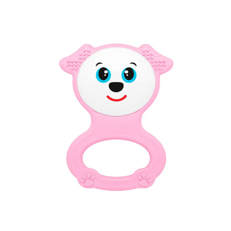 Mordedor Lolly Chocalho Petty - Rosa