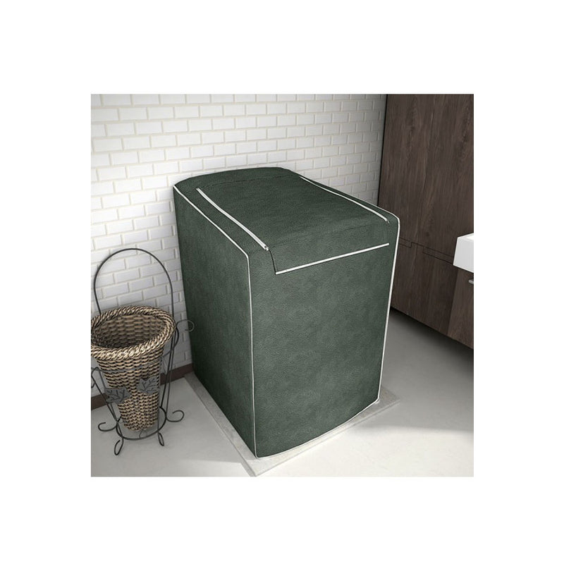 Capa Para Máquina de Lavar Roupas 12 à 18 Kg Verde