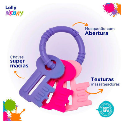 Lolly Mordedor Infantil Chaves Menina