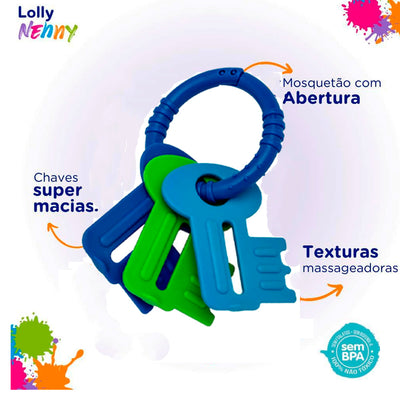 Lolly Mordedor Infantil Chaves Menino