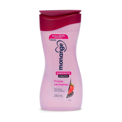 Sabonete Líquido Monange Frutas Vermelhas 240Ml